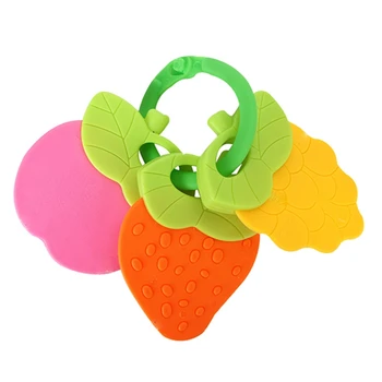 

New Baby Toys Kids Cute Fruit Animal Rattle Toddler Music Plastic Hand Jingle Shaking Bell Newborn Toy Infant Hand Bell Teeather