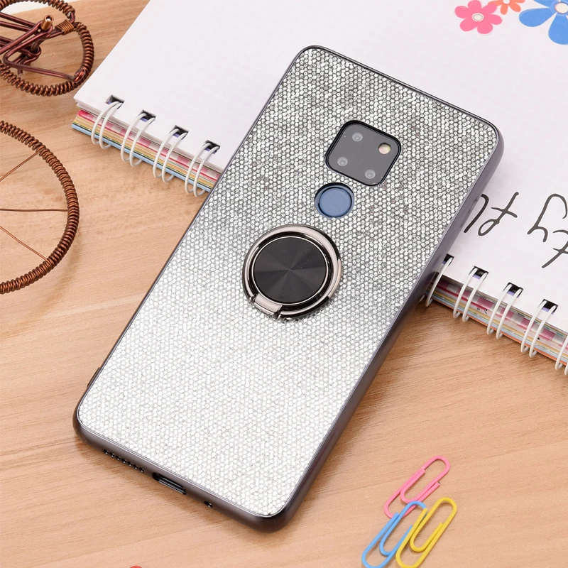 

Ring Magnetic Cover For Huawei Mate 20 Pro shockproof For P20 Pro Lite Nova 3E Mate 20 Lite luxury Case