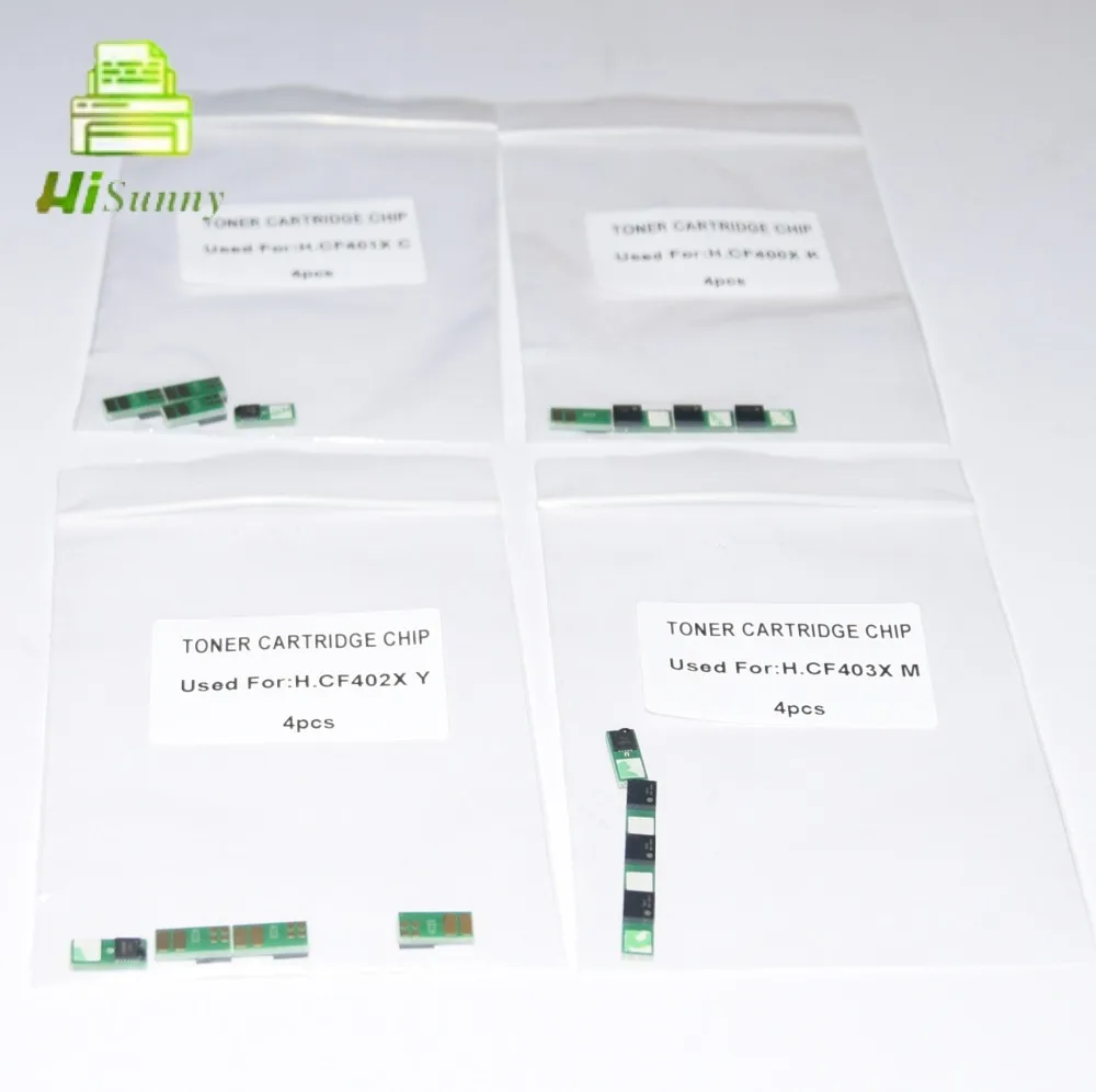 CF400X CF401X CF402X CF403X 201X for HP Color LaserJet M252 M277 M252dw M252n MFP M277dw M277n M274n toner cartridge chip
