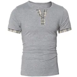 Для Мужчин's Рубашка с короткими рукавами высокое качество Для мужчин Slim-Fit быстросохнущие с короткими рукавами