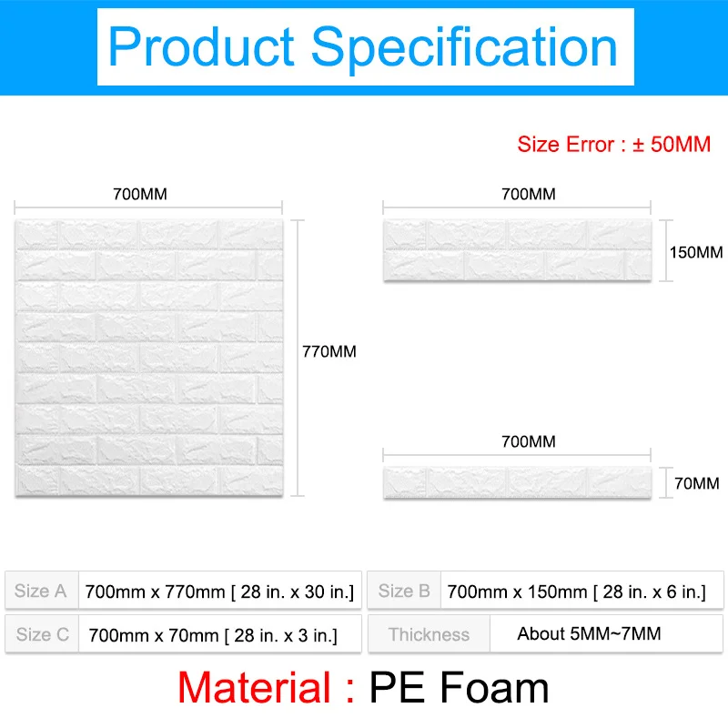 3D Wall Stickers Marble Brick Peel and Self-Adhesive Wall paper Waterproof DIY Kitchen Bathroom Home Wall Decal Sticker Vinyl 3D Wall Stickers Marble Brick Peel and Self-Adhesive Wall paper Waterproof DIY Kitchen Bathroom Home Wall Decal Sticker Vinyl