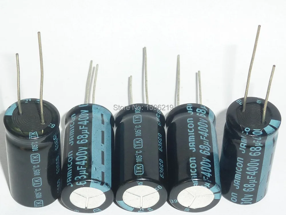 2pcs 68uF 400V JAMICON TK Series 18x35mm High Quality Original 400V68uF