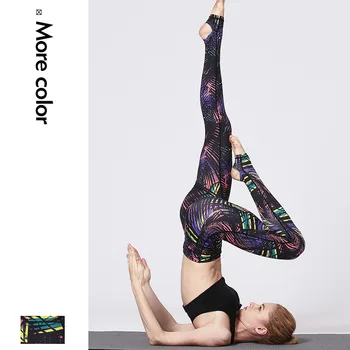 

Women Yoga Pants Super Stretchy Gym Tights Running Sportswear Yoga Pants High Waist Sport Leggings Purple Running Pants Women
