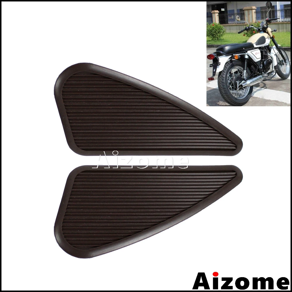 Universal Motorcycle Tank Traction Side Pad Gas Fuel Knee Grip Decals