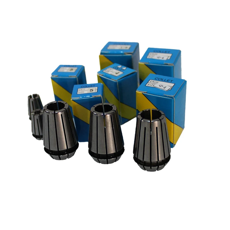 

JFT 6Pcs ER11 Collet Chuck lathe Tool holder Collet Set From 1-7MM For CNC Milling Machine Engraving Lather Tool Spindle Motor