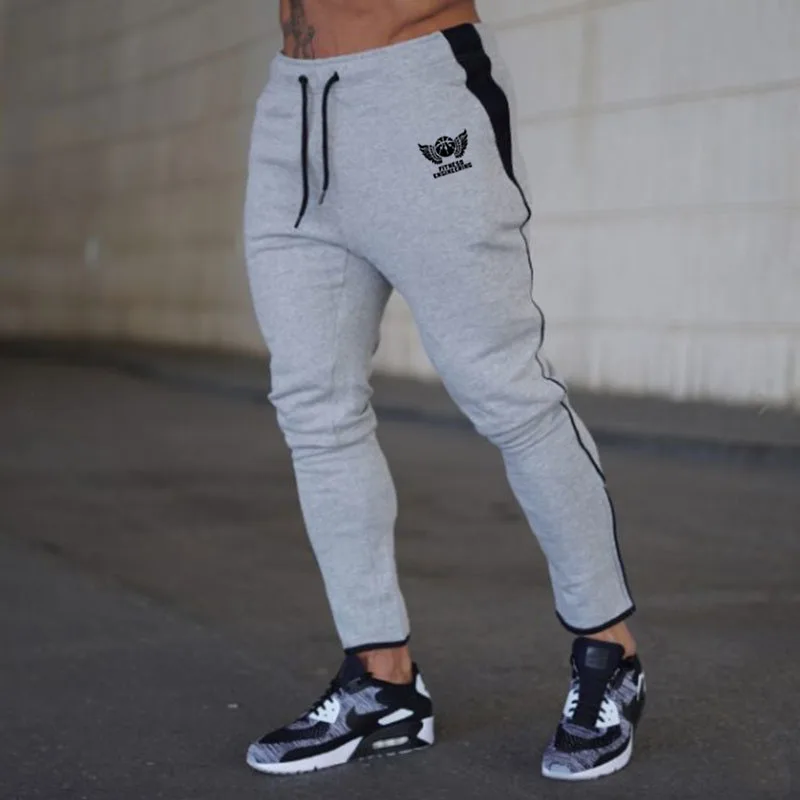 Pantalon Homme Jogger брюки для мужчин Фитнес Бодибилдинг брюки Pantalones мужские теплые брюки для мужчин