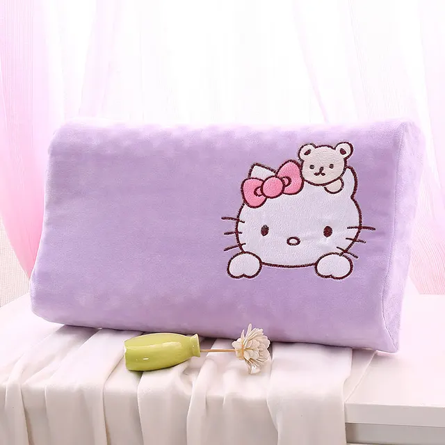 Fashion Cartoon Style Velvet Embroidered Latex Pillows Children's 3 12