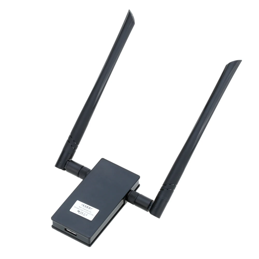 USB 3,0 беспроводной Wifi адаптер двухдиапазонный 2,4 ГГц/5 ГГц 1200 Мбит/с 802.11AC IEEE 802,11 a/b/n/g/ac с антеннами+ расширенный кабель