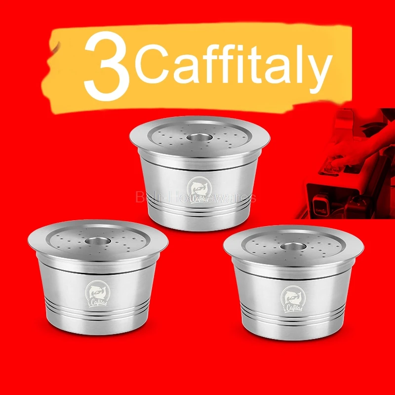 Caffitaly Coffee Capsules Stainless Steel Coffee Filter Reusable Coffee