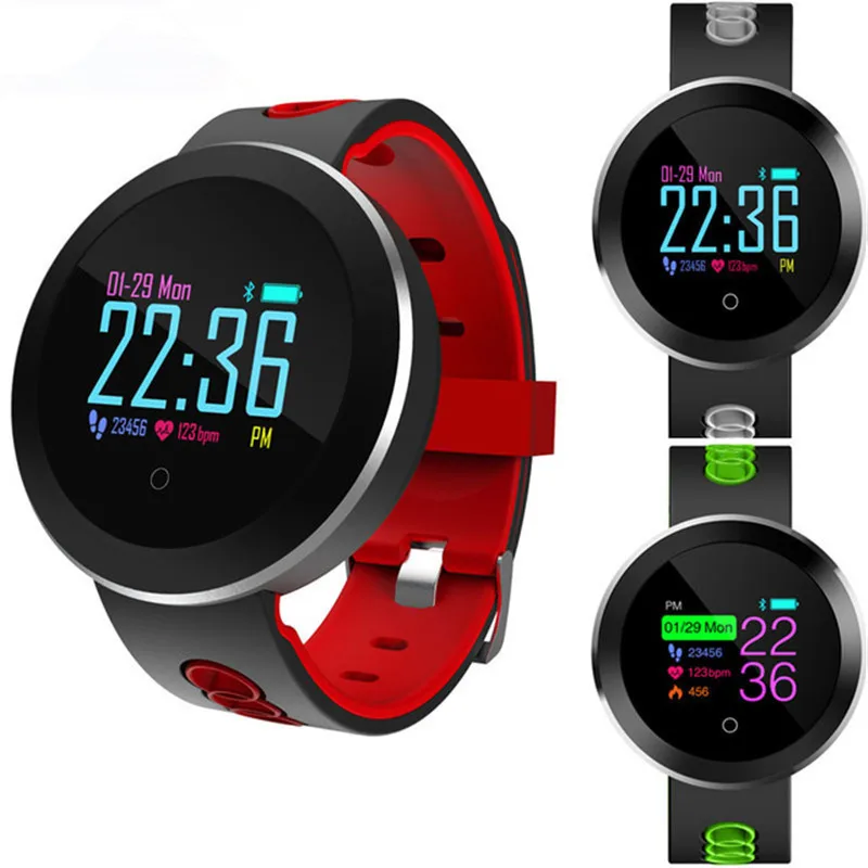 

NEW Smart Watch IP68 Waterproof Blood Pressure Heart Rate Monitor Watch Bluetooth Smart Band Remote Music Camera Fitness Tracker
