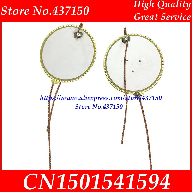 

23.5mm piezoelectric ceramic double-sided buzzer ultrasonic horn alarm bellows Piezo Ceramic Element