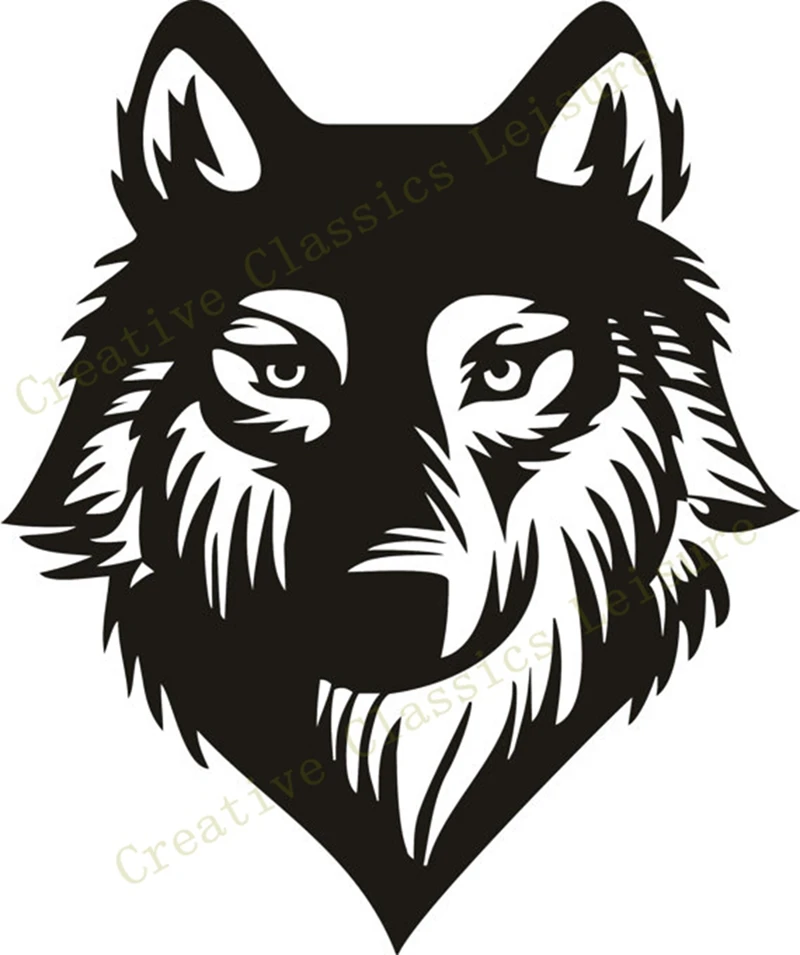 

Free Shipping WOLF Wall Decoration Wild life Vinyl Decal, WOLF Wall Tattoo for car truck wall Art Decor