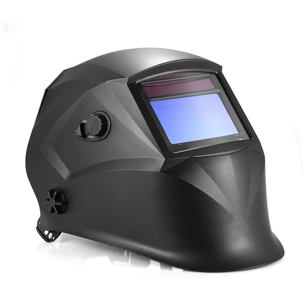 

Welding Mask Solar Power Auto Darkening Filter Welding Helmet 4 Optical Sensors TIG MIG with Adjustable Headband