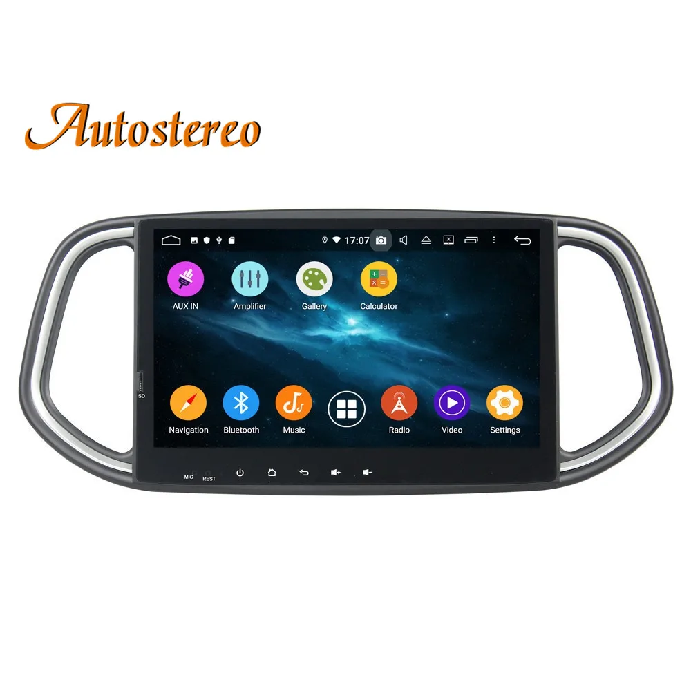 Clearance Android 9 DSP MAX64GB Car GPS navigation For KIA KX3 2014-2017 multimedia No Car DVD player head unit radio recorder auto stereo 2