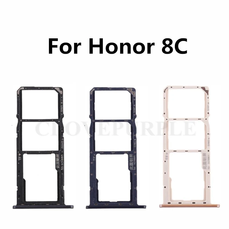 

SIM Card Tray For Huawei Honor 8C Slot Holder Adapter for Huawei Honor8C Replacement Parts