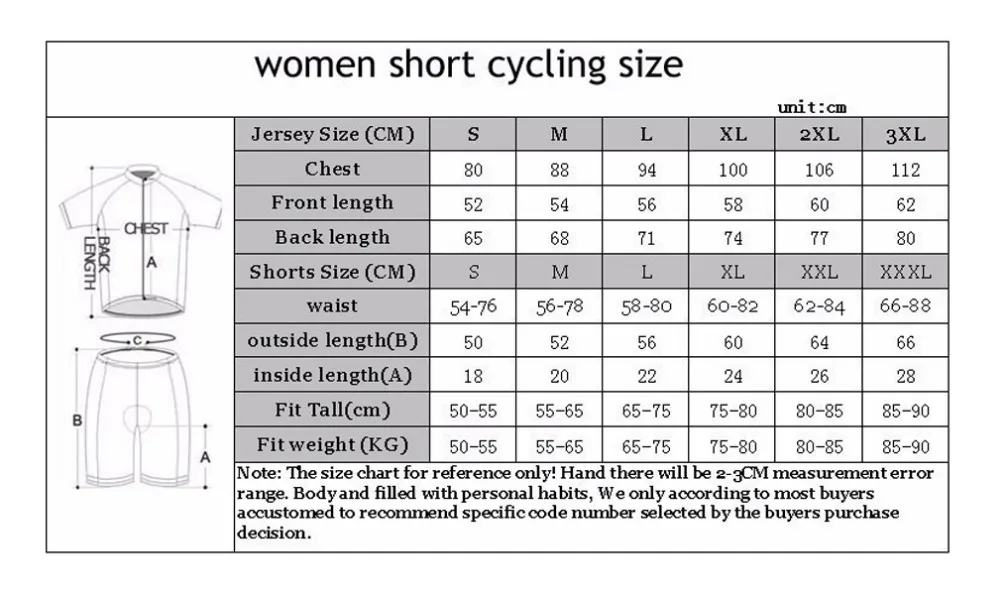 women size