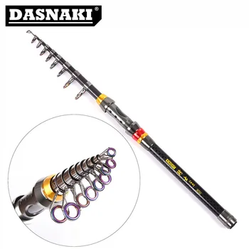 

Telescopic 1.8-3.6Meter Carbon High Quality Fiber Carbon Spinning Hengels Sea Rod Fishing Tackle Tools Feeder Fishing Rod