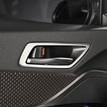 Jameo Авто из нержавеющей стали интерьер автомобиля дверные ручки отделка Внутренняя дверь чаша круг крышка Наклейка для Toyota C-HR CHR