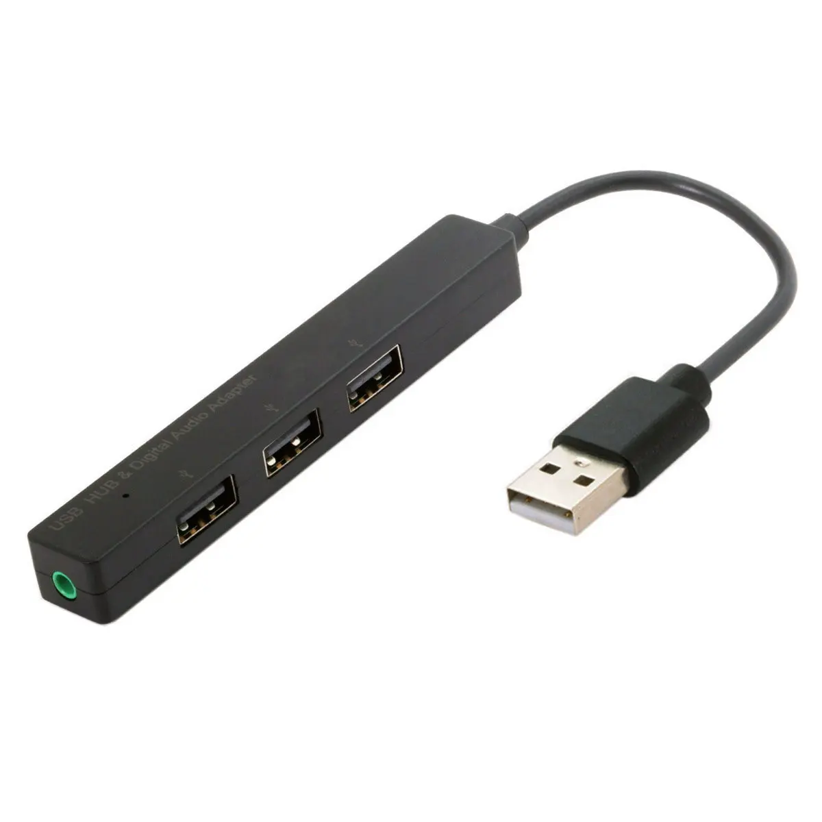 CY USB 2.0 to 3.5mm Audio Speakder Microphone Adapter & 3 Port USB 2.0
