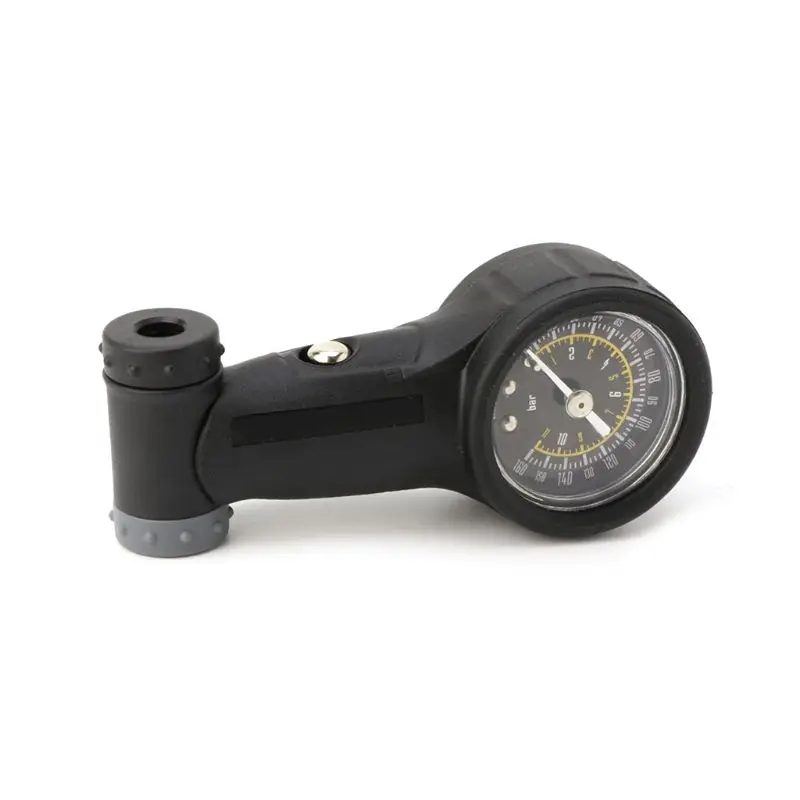 160 PSI Bicycle Tire Air Pressure Gauge Mini Mountain Road Bike Air Tire Meter Measurement For Presta Valve/Schrader Valve