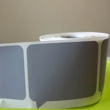 Форма коробки сообщений! 25 долларов США/50 шт. 72 мм* 77 мм Сотрите наклейки