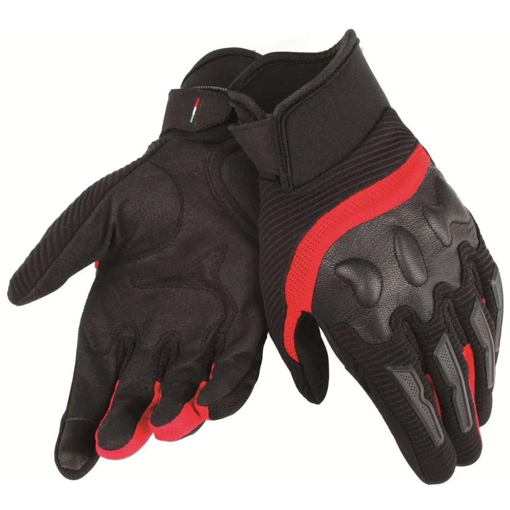 

Dain Motorcycle Air Frame Gloves MX Dirt Bike Off-Road Motocross Gloves Black/Red