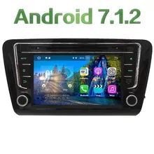 8” Android 7.1 Quad Core 2GB RAM Audio 3G/4G SWC Multimedia Car DVD Player Stereo Radio Screen GPS for Skoda Octavia 2014 2015