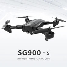 

SG900-S Drone WIFI FPV With HD Camera Black Color With GPS Altitude Hold Mode Foldable Arm RC Drone Quadcopter RC Helicopter
