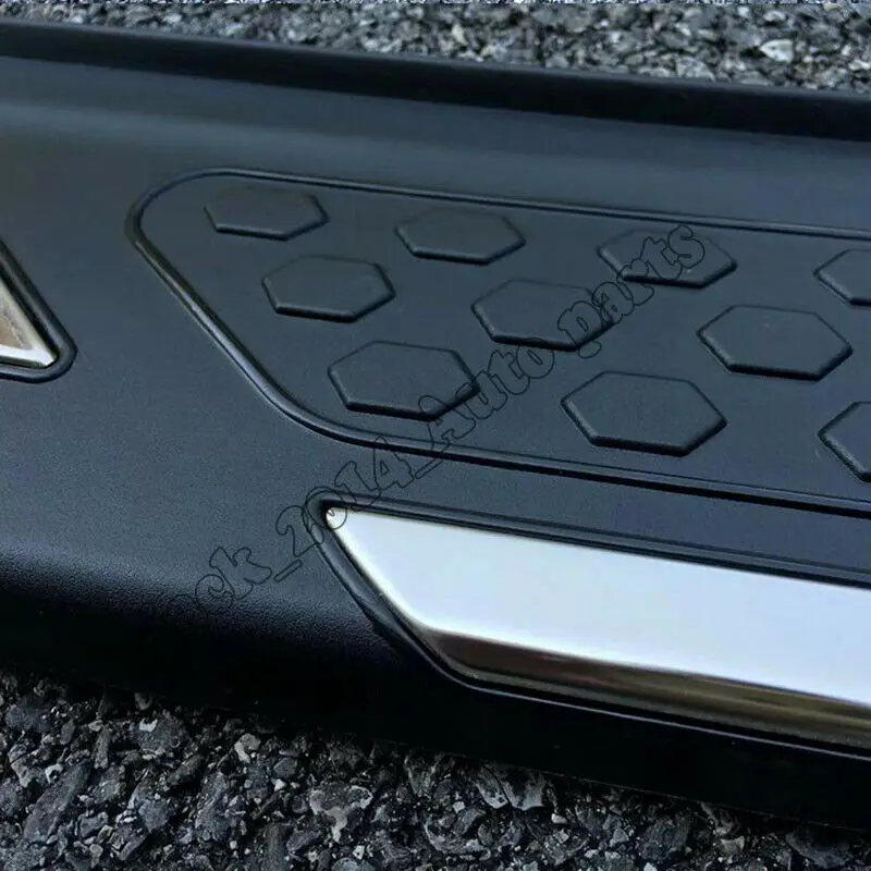 Black Tailgate Rear Bumper Guards Cover Trim FOR TOYOTA FORTUNER SUV