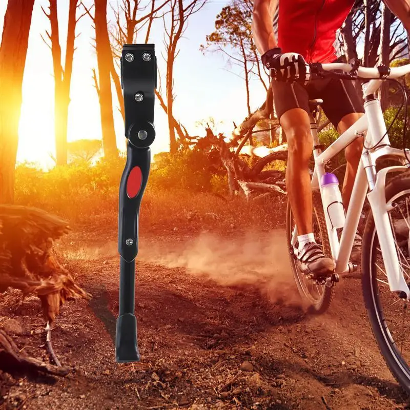 Универсальный Регулируемый Алюминий сплав MTB дороги велосипед Сторона Kickstand начало Стенд