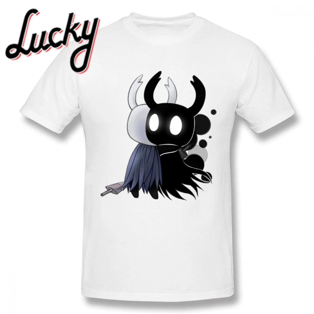 

Hot Sale Hollow Knight Tshirt For Man Pure Cotton Round Neck T Shirt Popular Cool Tees Birthday Gift T shirt