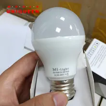 Инвентарная очистка E27 E14 Mi светильник Светодиодный лампа, CCT RGB RGBW все та же цена с доставкой, быстрая