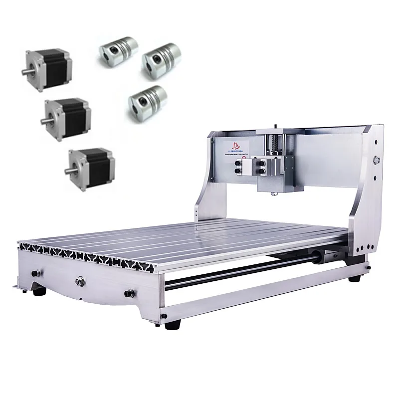 

6040 Rack CNC Engraving Machine Frame Kit with 3pcs Couplings NEMA 23 57 stepper Motor Bracket