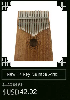 ИРИН 17 ключ EQ одноцветное Акация Mangium Kalimba игрушечное пианино Mbira калимба электрический датчик Африка клавишный инструмент