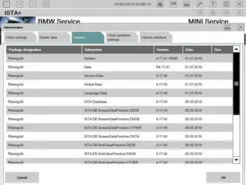 

V2019.12 for BMW ICOM ISTA-D 4.20.21 P 3.66.2 Software Expert Mode with Multi-language Full data in 500gb HDD Fit in most Laptop