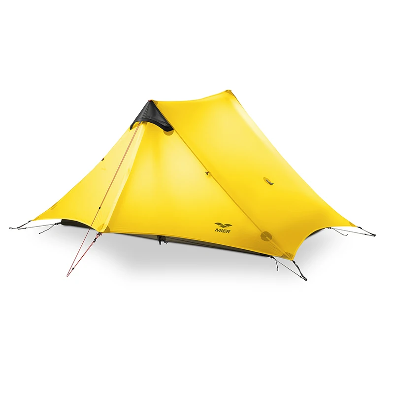 

MIER Ultralight Tent 3-Season Backpacking Tent for 1-Person, 2-Person or 3 Person (Trekking Pole is NOT Included)