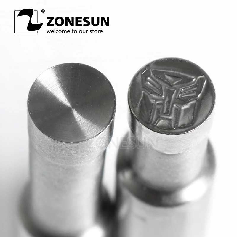 

ZONESUN TF Round Tablet 3D Punch Mold Milk Candy Sugar Making Press die For TDP 1.5 TDP 5 Punching Machine Free shipping