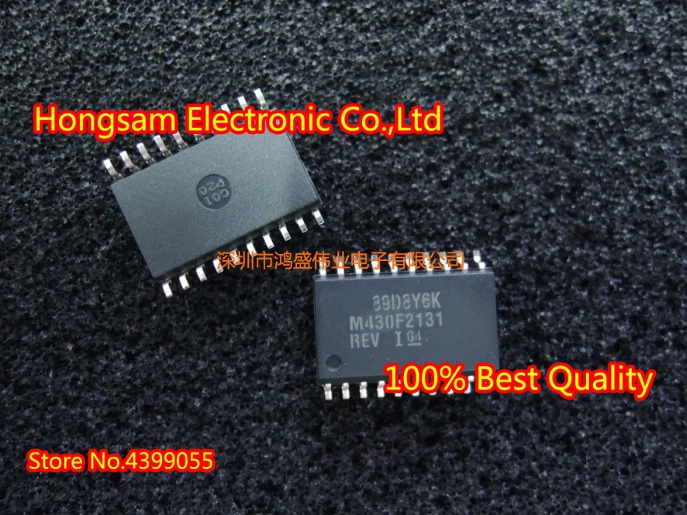 (5 шт.) MSP430F2131IDWR M430F2131 M430F1121 MSP430F1121IDWR лапками углублением SOP-20 | Электроника