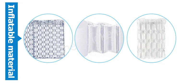 Многофункциональный надувной мешок пузырчатая пленка Hulu пузырчатая пленка логистическая наполнение мешок упаковочное оборудование буферная воздушная подушка машина