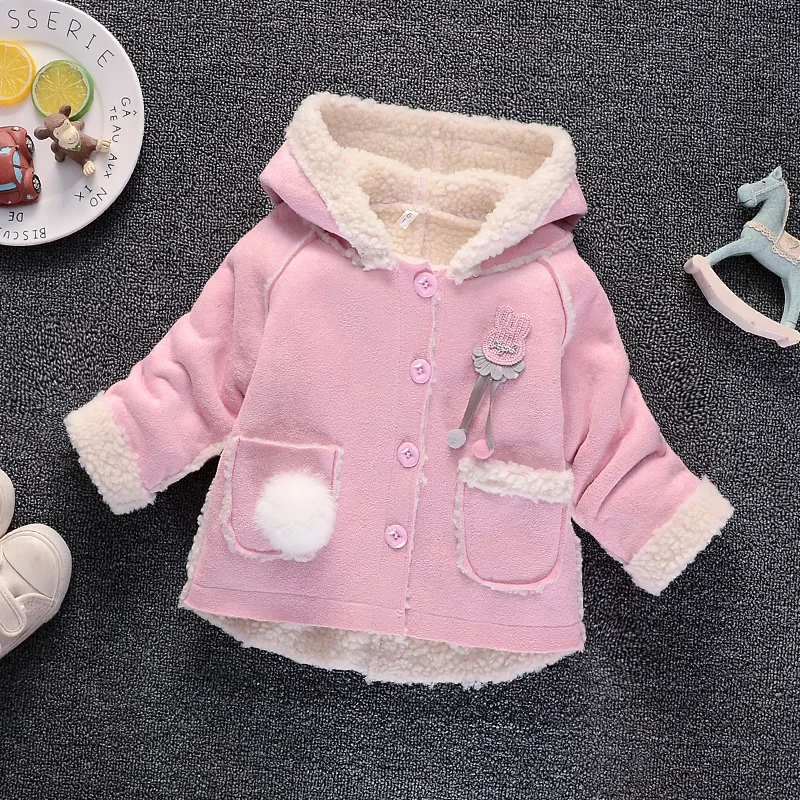 BibiCola/ г.; модные хлопковые пальто для маленьких девочек; осенние детские кардиганы с героями мультфильмов; куртки для малышей; Одежда для новорожденных; верхняя одежда