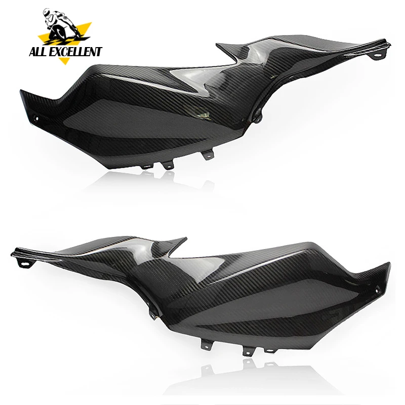

Motorcycle Carbon Fiber Gas Tank Side Cover Panel For 2015-2017 Yamaha FZ07 MT07 FZ-07 MT-07 2016