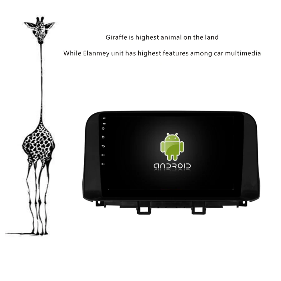 Sale Deluxe Edition Car Android 9.0 Player for Hyundai ENCINO 2018 stereo Car Tablets 4G Lite sim card Bluetooth GPS Radio Head Unit 0