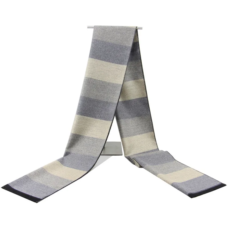 Luxury Brand Men's Winter Plaid Scarf warm women Cashmere shawls Scarves Casual Tassel Scarfs Man Business scarf pashmina male scarf Scarves