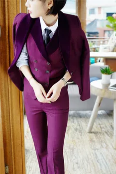 

New Style Ladies Suit Fashion Temperament Slim Office Women's Party Set Womens Business Suit Two-piece