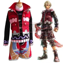 Xenoblade Chronicles Shulk косплей костюм, полный набор взрослый костюм на Хэллоуин