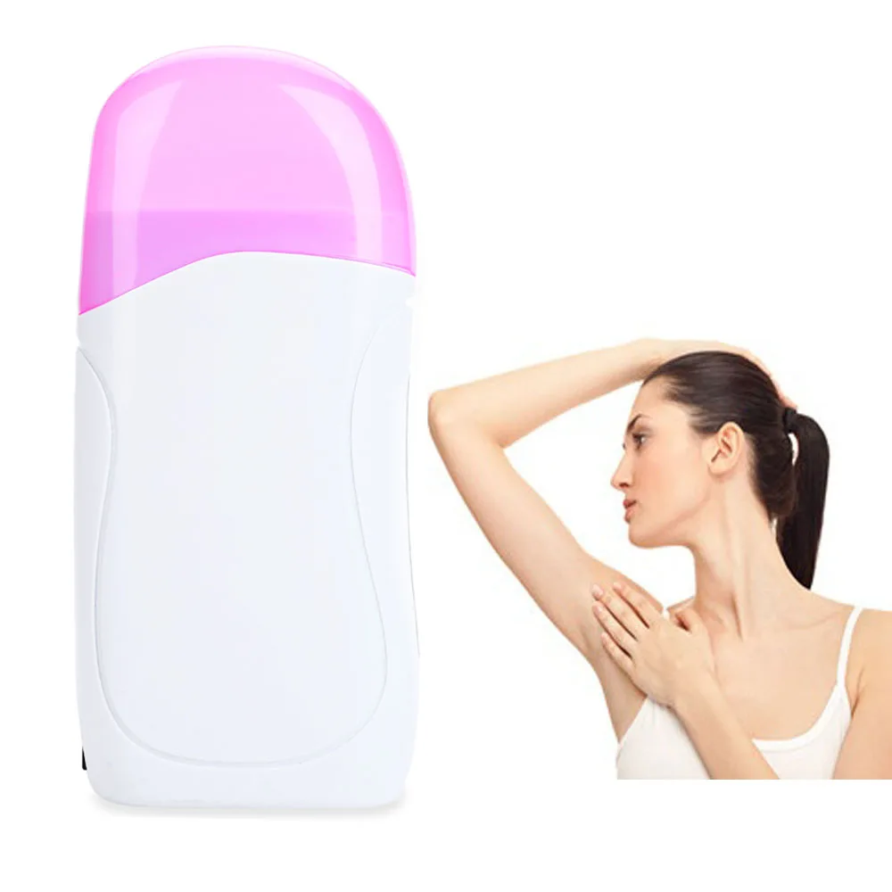 

100-240V Electric Rolling Cartridge Epilator Depilator Hair Removal Waxing Paper Depilatory Heater Depilation Machine Wax Warmer