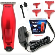 Беспроводная профессиональная машинка для стрижки волос Машинка для стрижки бороды Триммер для стрижки волос микро-тример стерневая Парикмахерская бритва