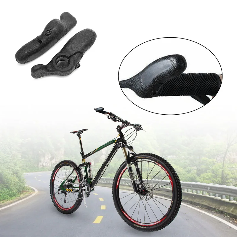1 пара MTB горный велосипед форма бычьего рога бар концы дороги резиновый руль |