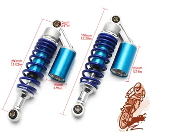 

RFY 2pieces 280mm Shock absorber motorcycle for Honda Yamaha Kawasaki Motor Scooter ATV