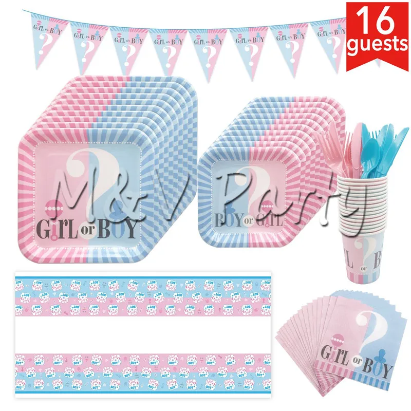 123 шт./лот одноразовый набор посуды для вечеринки раскрытия пола тарелок бумажных